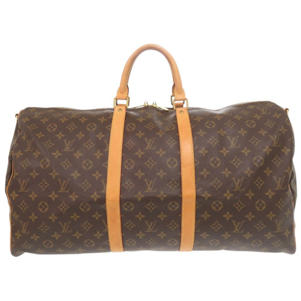 LOUIS VUITTON Authentic Brown Monogram Boston Bag - Picture 2 of 10